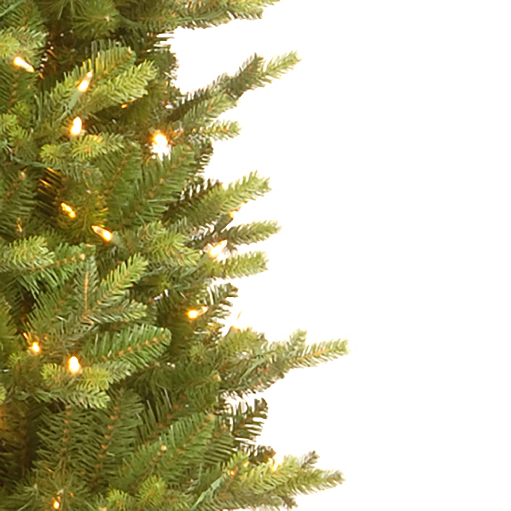 7.5ft Pre Lit Carrington Real Feel Fir Christmas Tree with 400 Warm White LEDs - Image 6