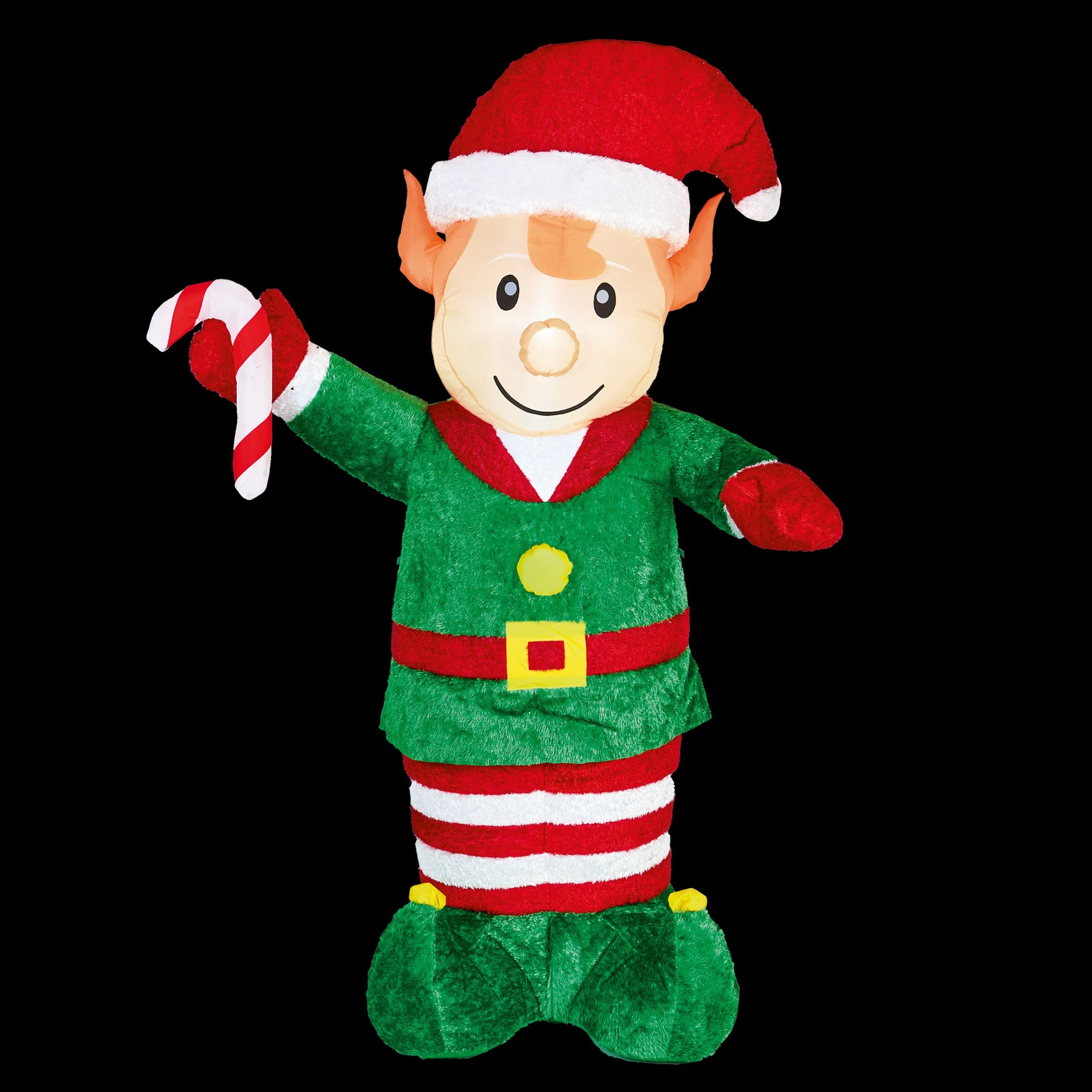 2.4m Plush Elf Christmas Inflatable