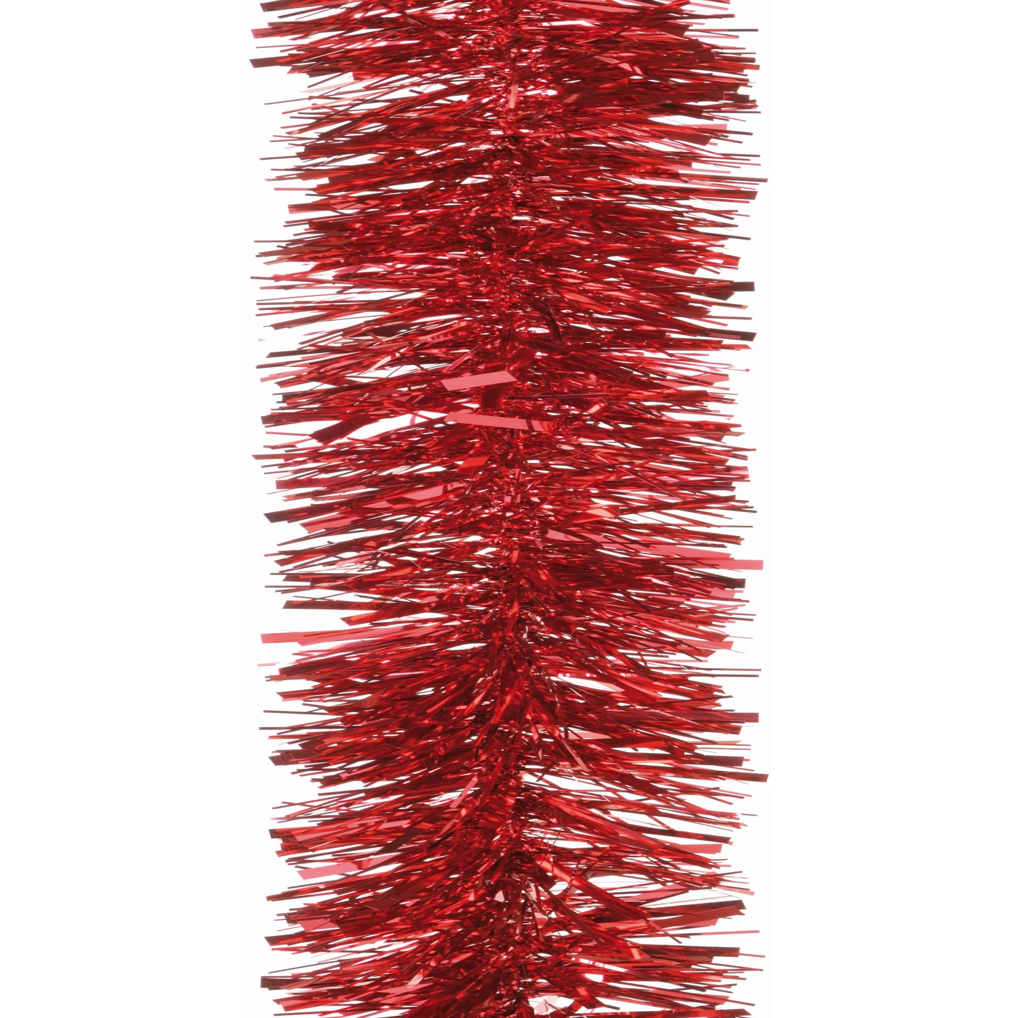 2 Metre Luxury Chunky Cut Red Tinsel - Image 2