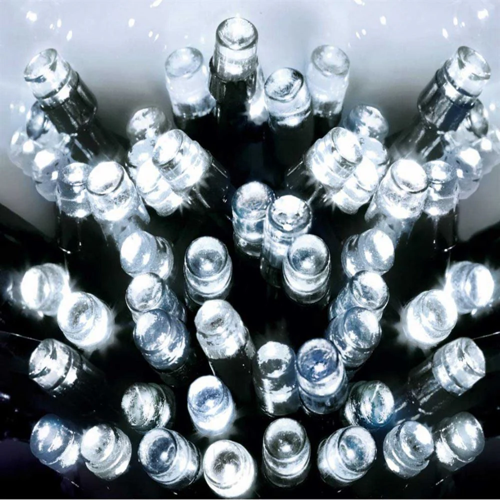 400 White Multi Action Battery Powered LED Lights with Timer - Image 2
