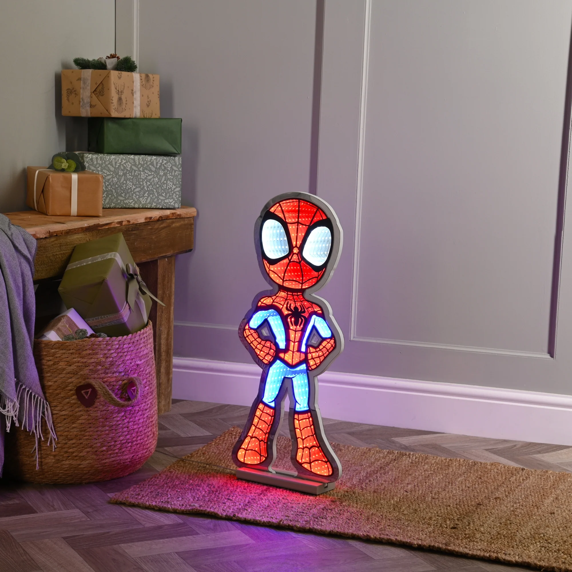 40cm Spiderman Marvel Christmas Infinity Light