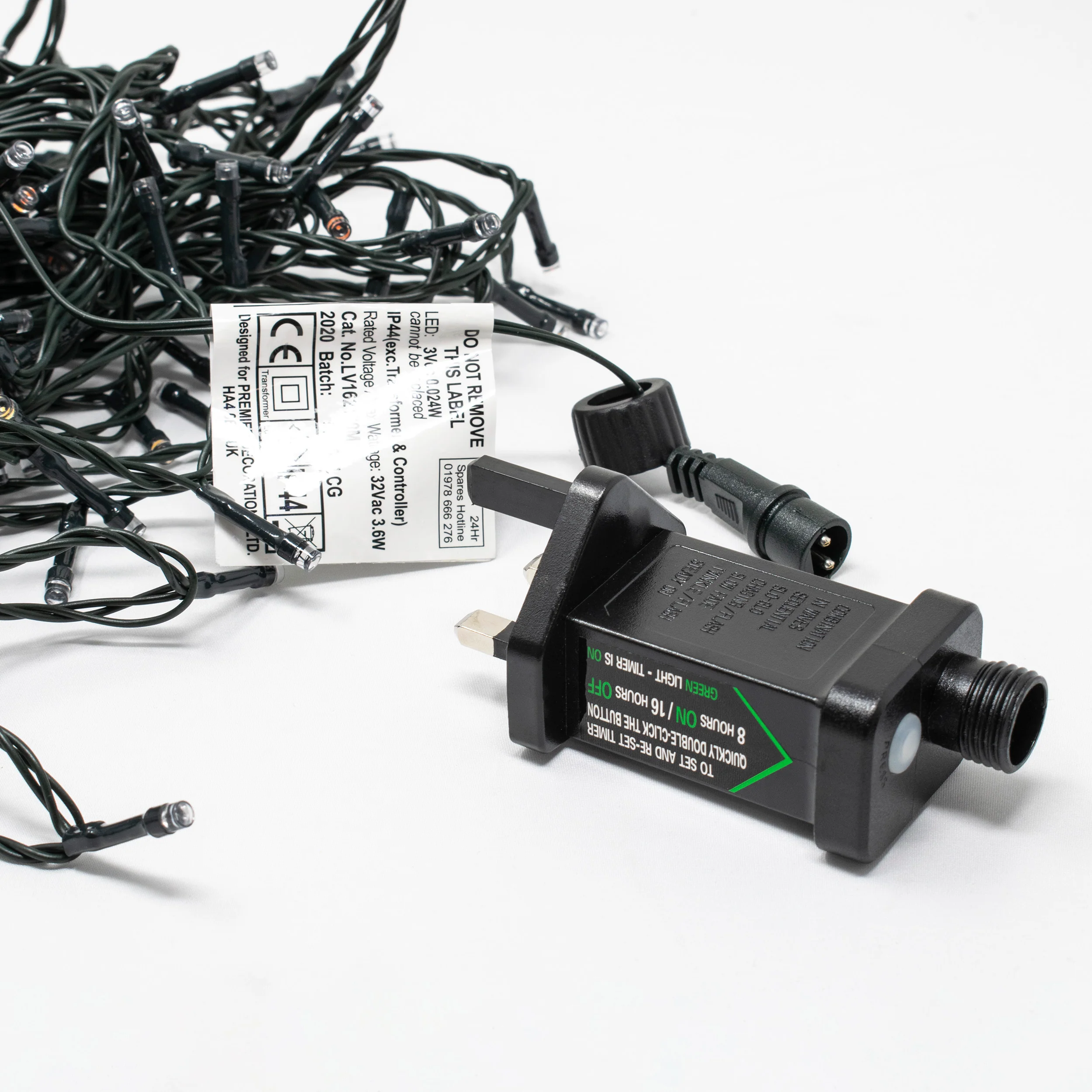 480 Multi Coloured Supabrights Multi Action LED String Lights with Timer - Image 4