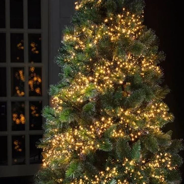 480 Vintage Gold Multi Action LED Cluster Lights with Timer - Image 3