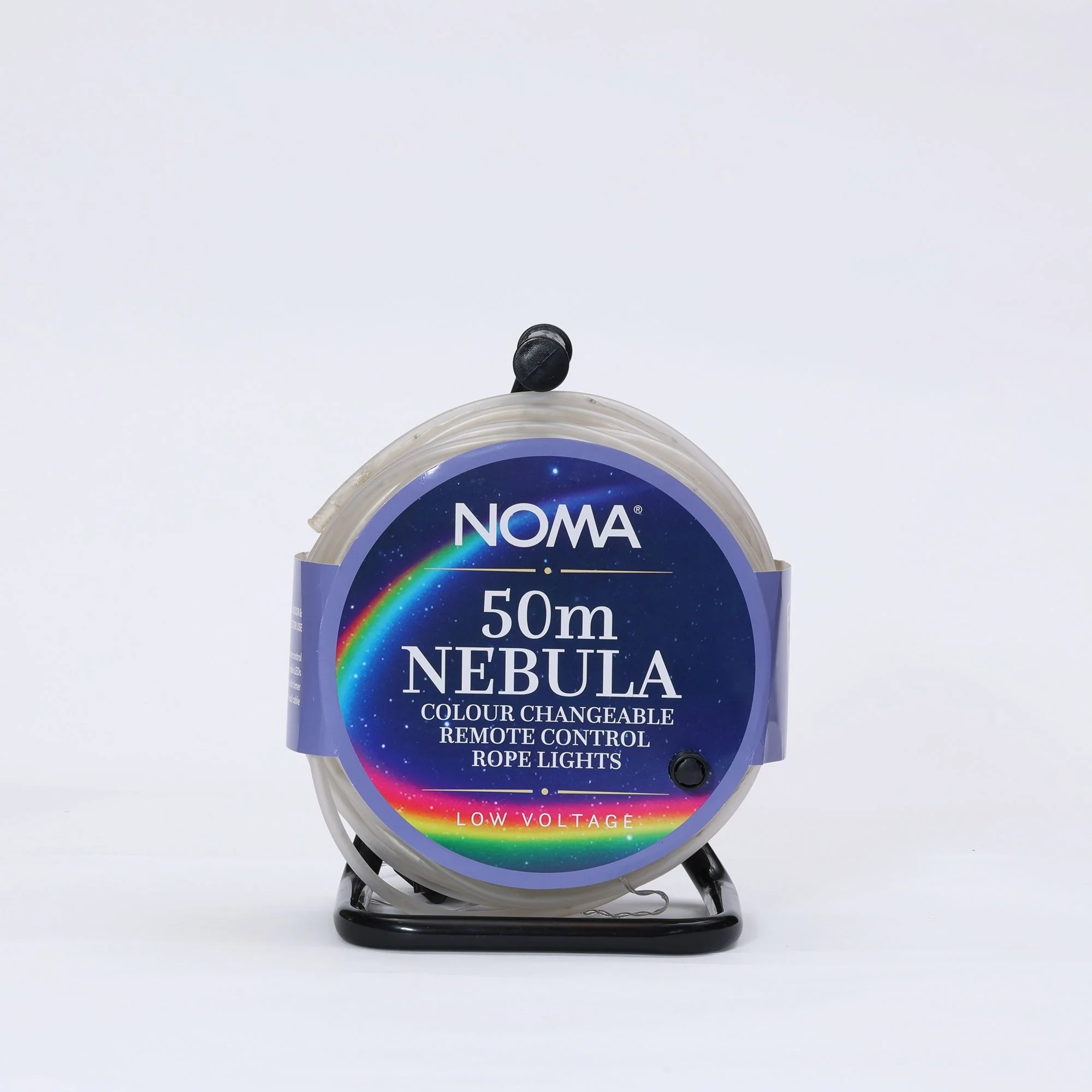 50m Colour Changing Nebula Multi Action LED Rope Light on Reel - Image 2