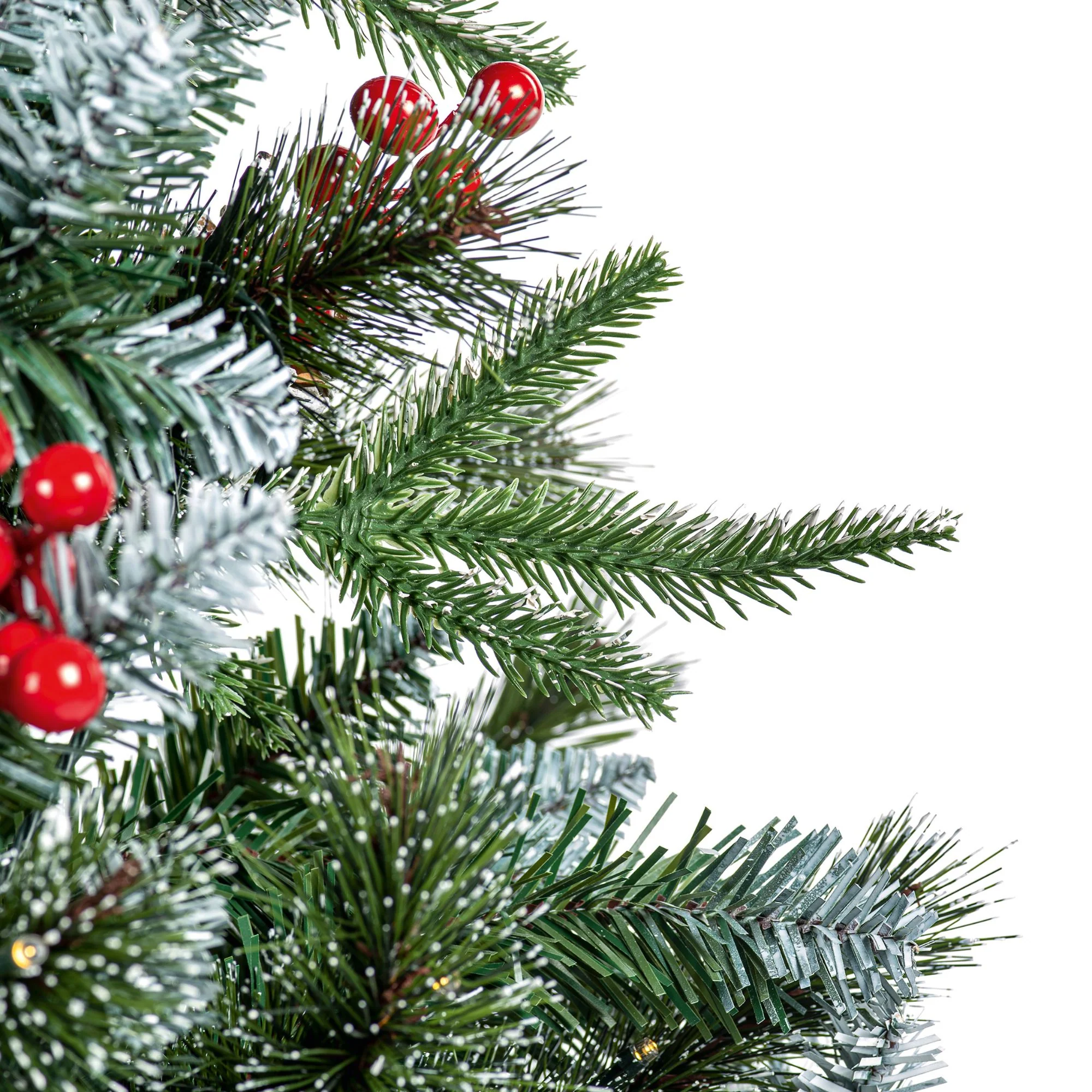 5ft New Jersey Spruce Pre Lit Potted Artificial Christmas Tree - Image 5