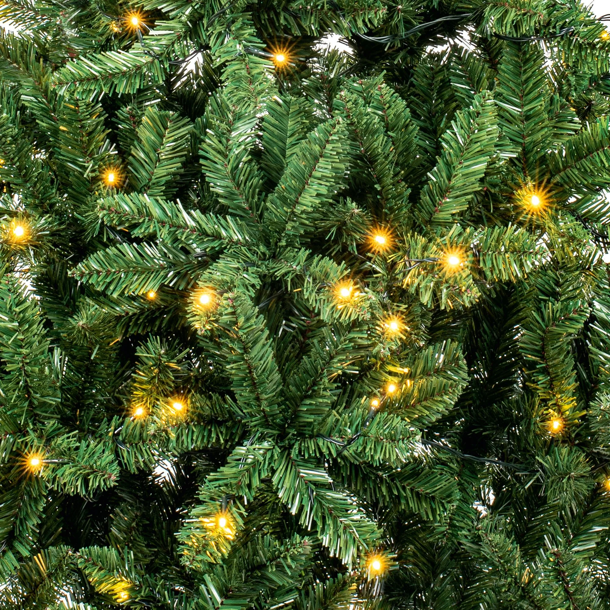 6ft Pre Lit Douglas Fir Artificial Christmas Tree with 180 Warm White LEDs - Image 2