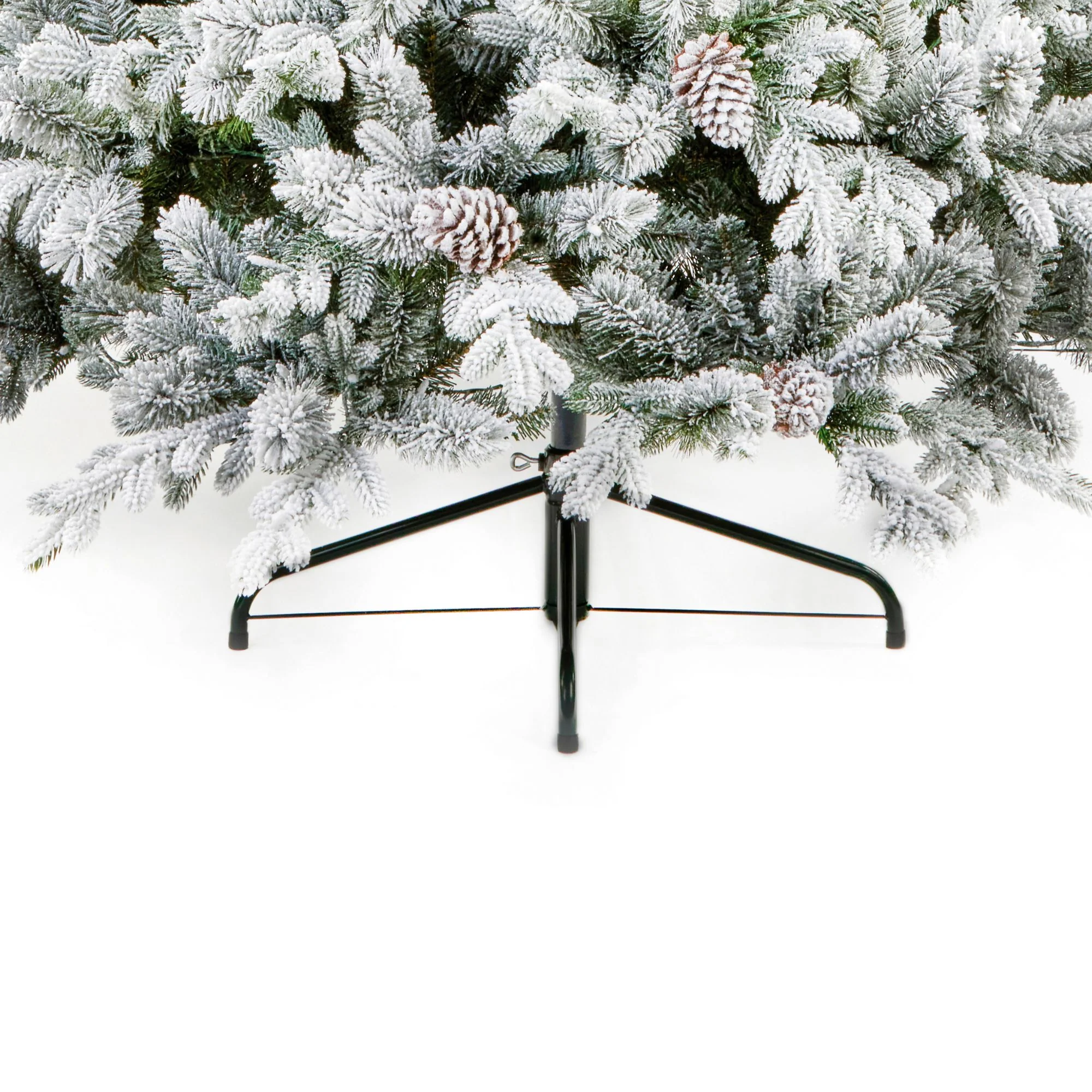 7.5ft Snowy Dorchester Spruce Luxury Real Feel Artificial Christmas Tree - Image 4