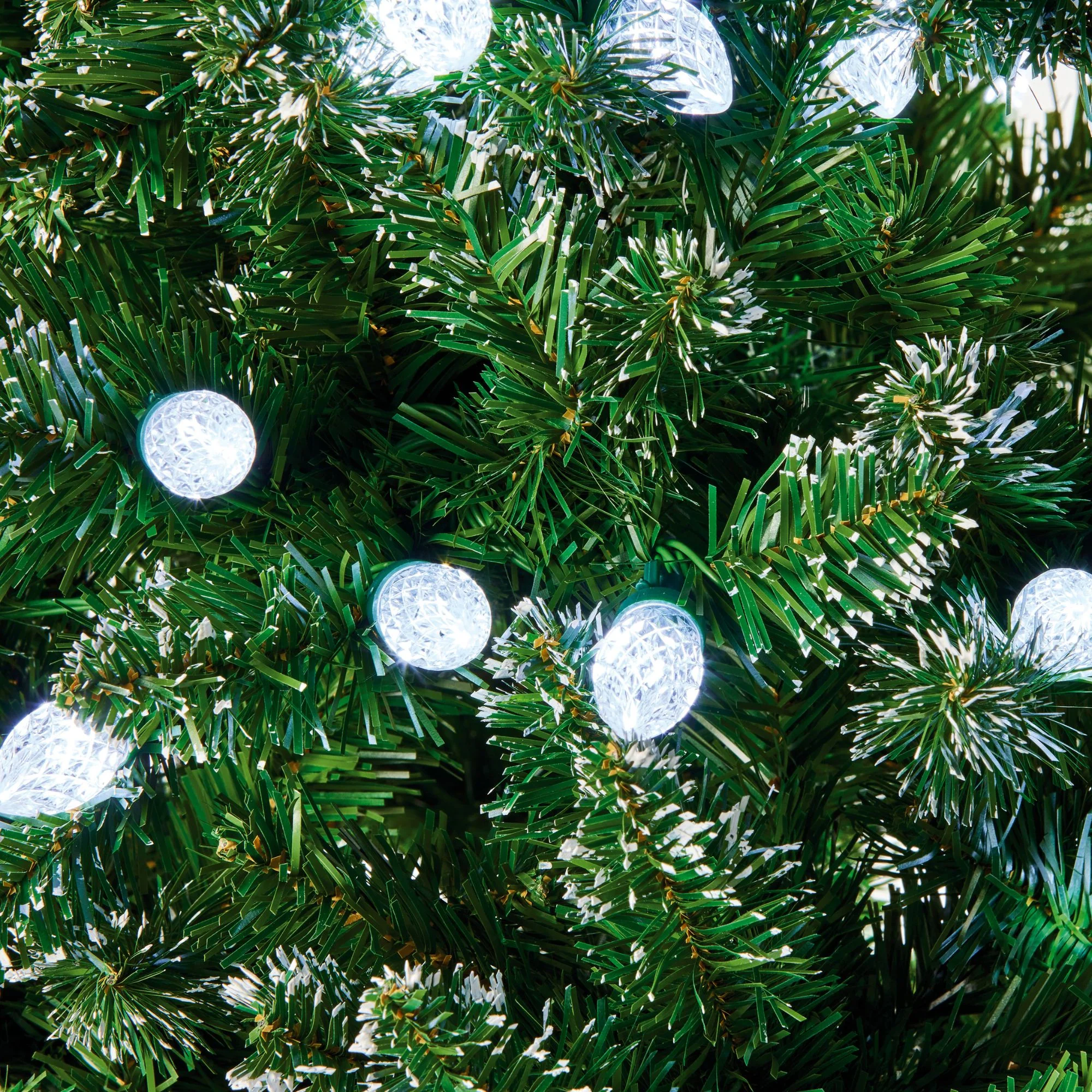 7ft Pre Lit Rockingham Forest Artificial Christmas Tree with 320 Colour Switch LEDs - Image 3