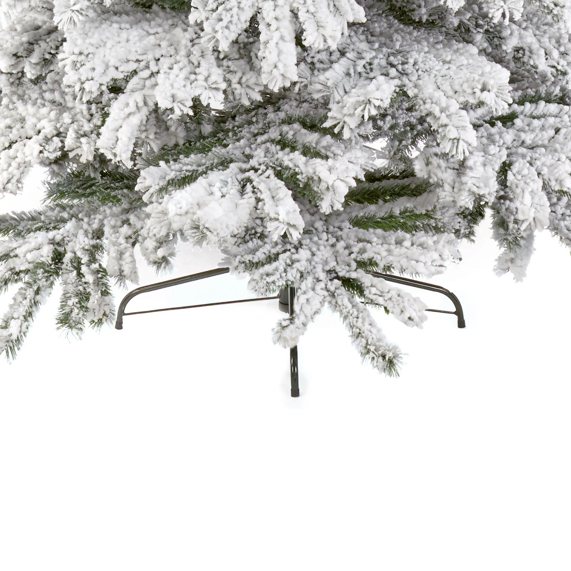 7ft Snowy Mountain Pine Artificial Christmas Tree - Image 4