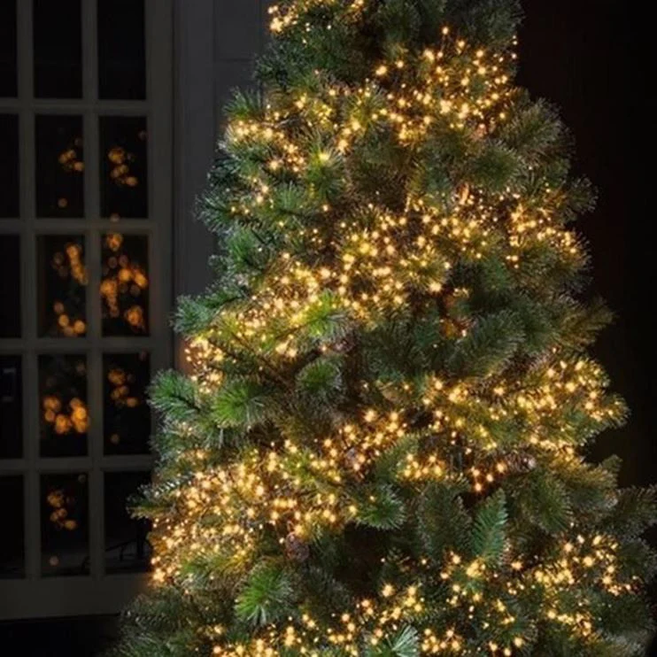 960 Vintage Gold Multi Action LED Cluster Lights with Timer - Image 3