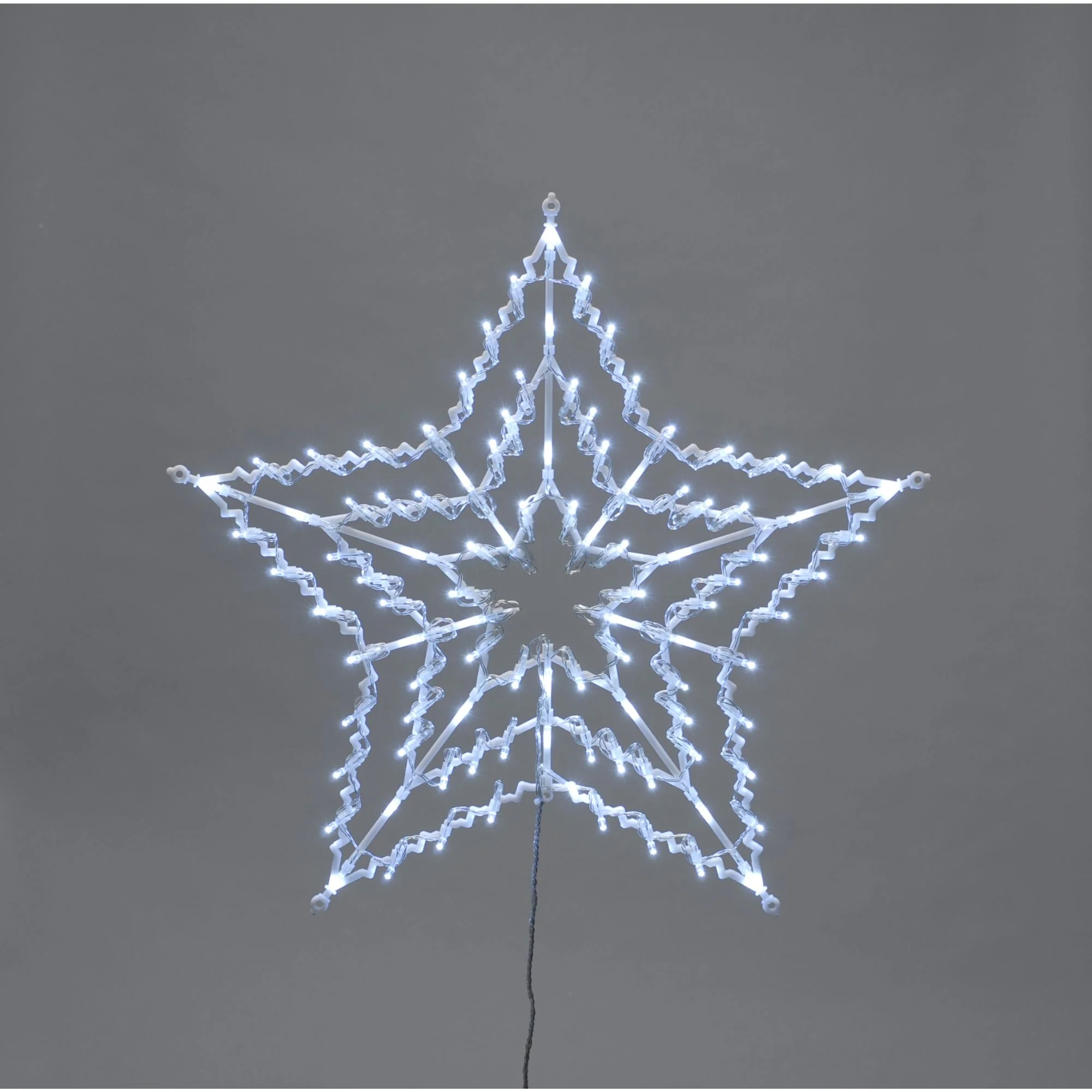 Christmas Star Window Light with 100 White LEDs