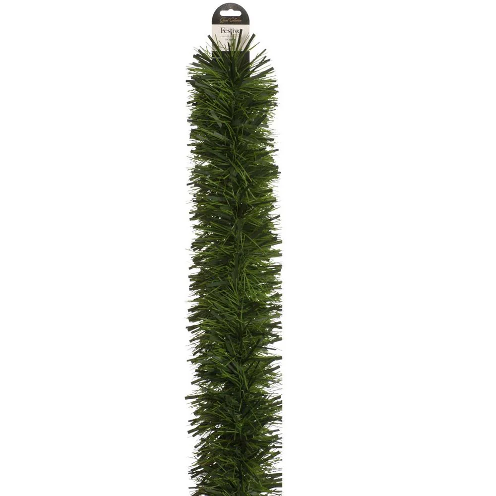 10m Natural Dark and Light Pine Garland - Image 3